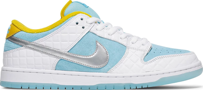 Nike Mens FTC x Dunk Low SB Sneakers - 'Lagoon Pulse'