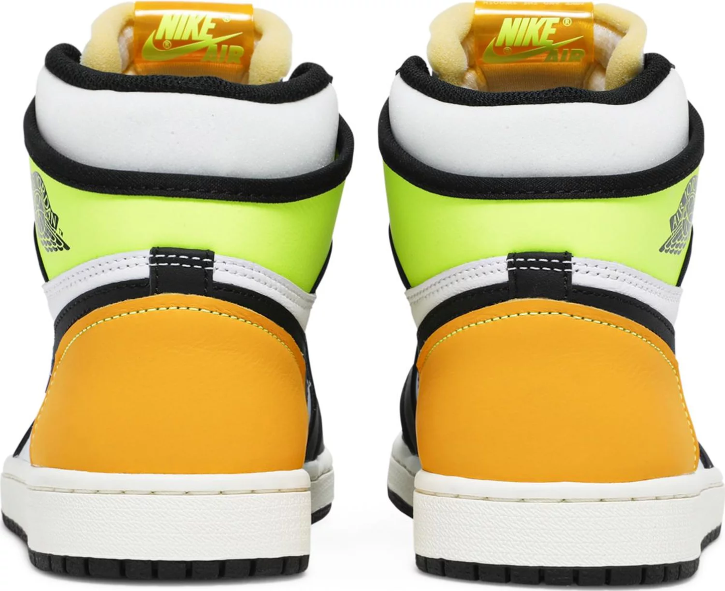 Nike Mens Air Jordan 1 Retro High OG Sneakers - 'Volt Gold'
