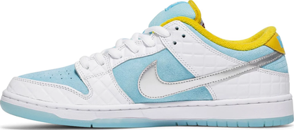 Nike Mens FTC x Dunk Low SB Sneakers - 'Lagoon Pulse'