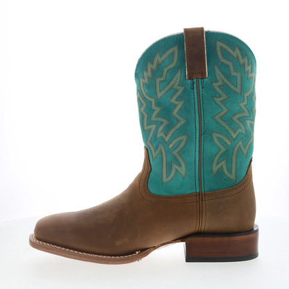 Justin Boots Jackpot Cowhide FN7010 Mens Brown Leather Cowboy Western Boots