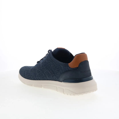 Rockport Jaimson RMJAIMSON Mens Blue Mesh Lifestyle Sneakers Shoes