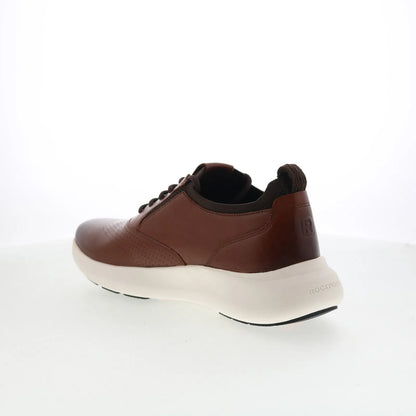 Rockport Jeffson RMJEFFSON Mens Brown Leather Lifestyle Sneakers Shoes