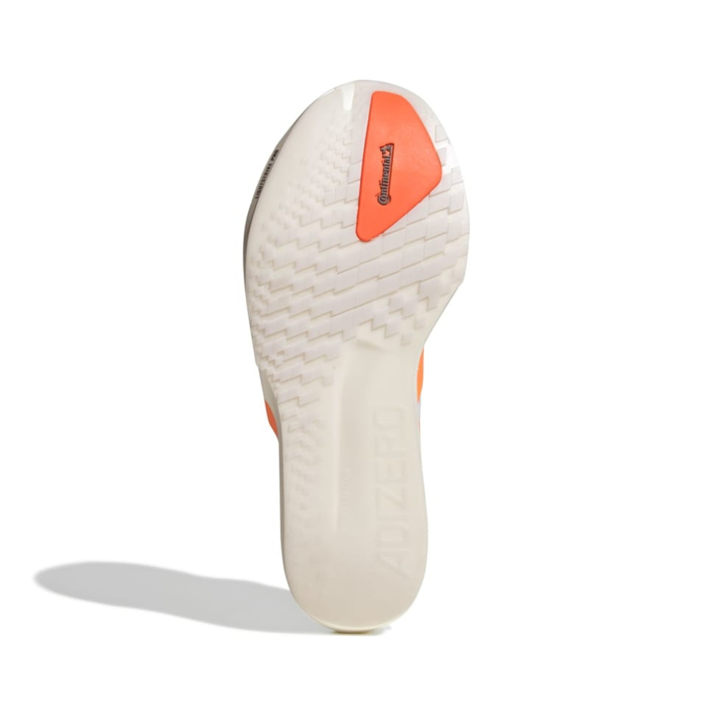Adizero Adios 9 Men's :Cloud White | Lucid Orange