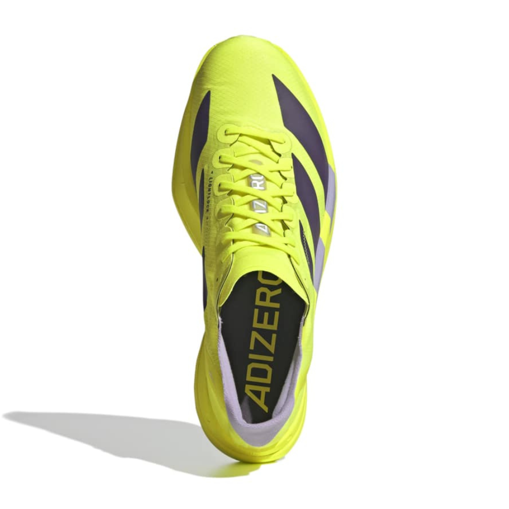 Adizero Adios Pro 4 Women's :Solar Yellow | Aurora Plum