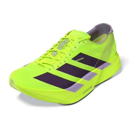 Adizero Adios Pro 4 Women's :Solar Yellow | Aurora Plum