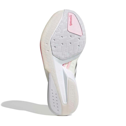 Adizero Boston 13 Women's :Core White | Clear Pink