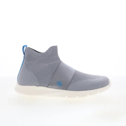 Spenco Karma Deluxe SP1196GGR Womens Gray Mesh Lifestyle Sneakers Shoes