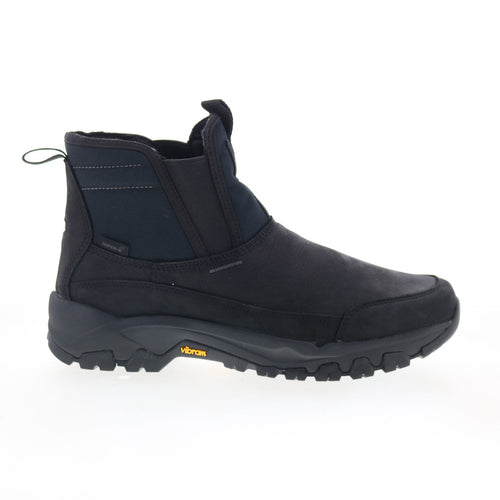 Kodiak Tarbot Modern Utility Mens Black Leather Slip On Work & Safety Boots