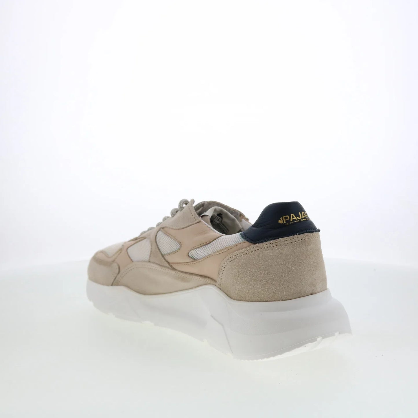 Pajar Keto 75268 Mens Beige Suede Lace Up Lifestyle Sneakers Shoes