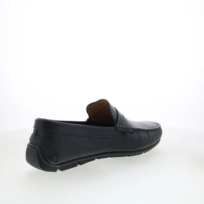 Florsheim Lago Penny Driver Mens Black Loafers & Slip Ons Penny Shoes