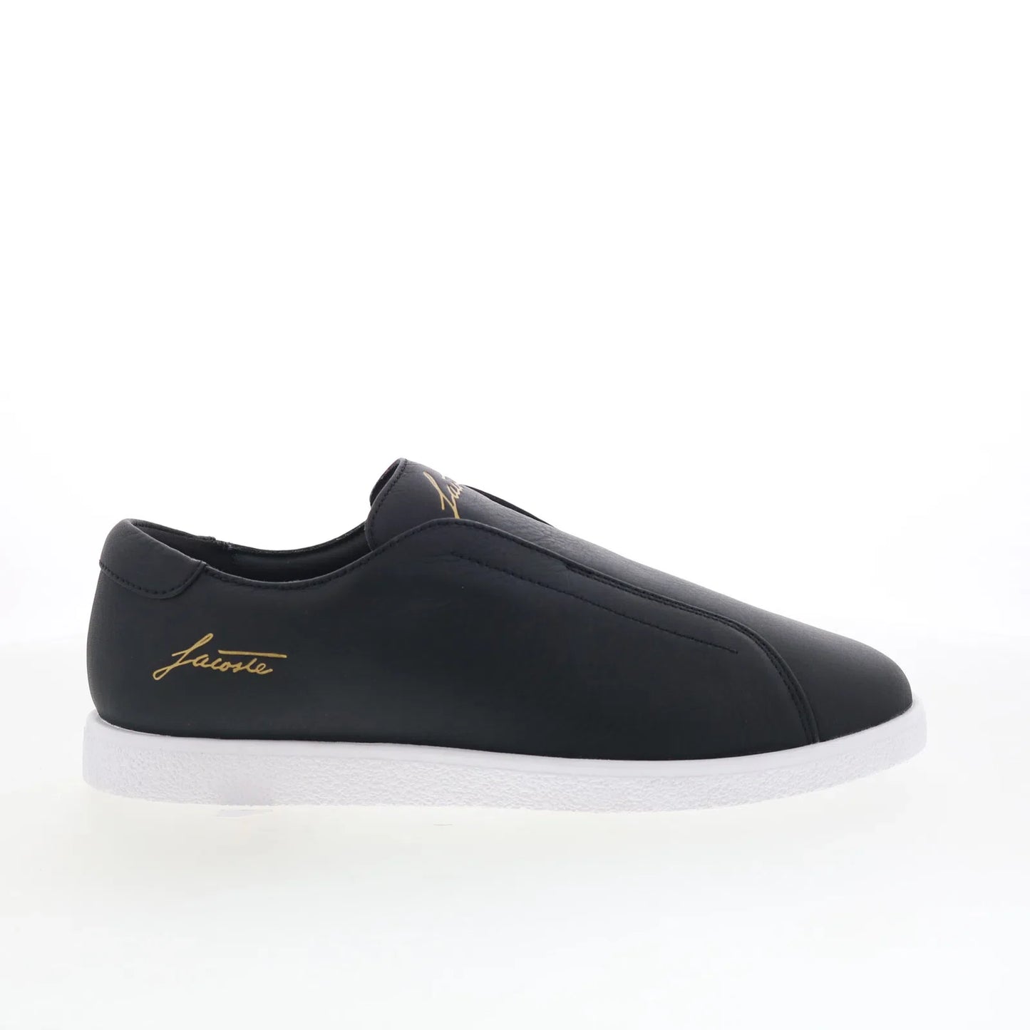 Lacoste Linecourt S 1261 SMA Mens Black Leather Lifestyle Sneakers Shoes