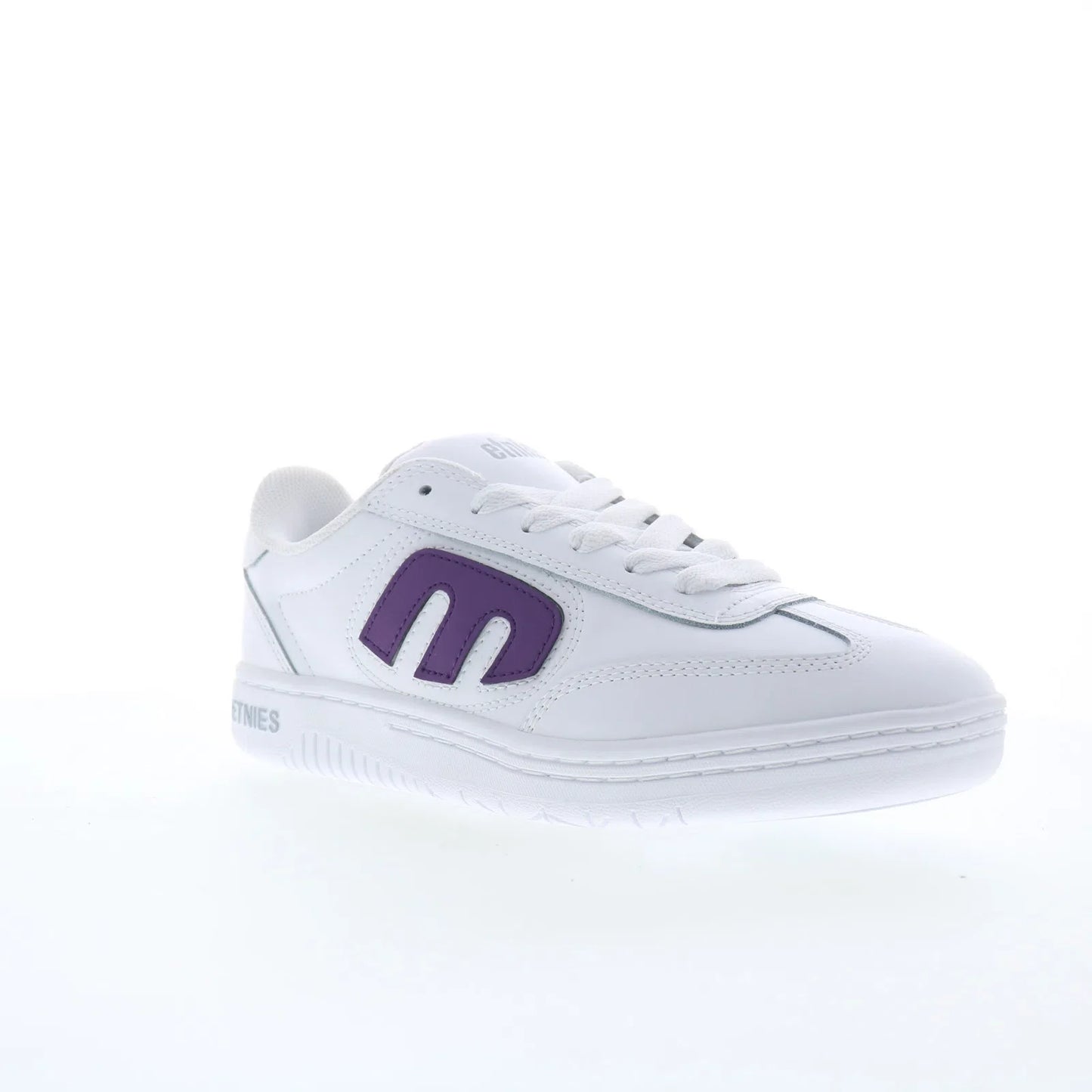 Etnies Locut 4101000507100 Mens White Leather Skate Inspired Sneakers Shoes