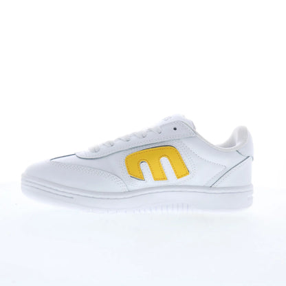 Etnies Locut 4101000507100 Mens White Leather Skate Inspired Sneakers Shoes