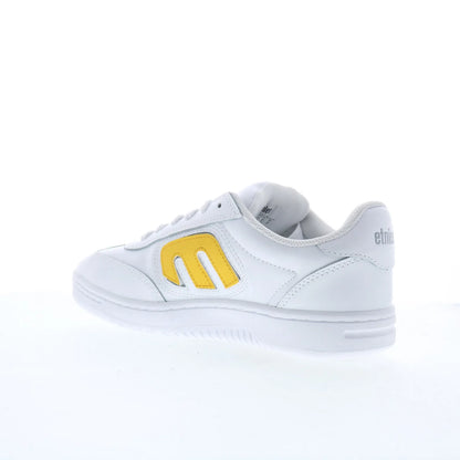 Etnies Locut 4101000507100 Mens White Leather Skate Inspired Sneakers Shoes