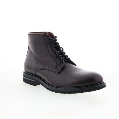 Aquatalia Renzo Waterproof M058434 Mens Brown Leather Casual Dress Boots