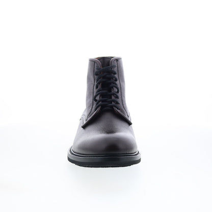Aquatalia Renzo Waterproof M058434 Mens Brown Leather Casual Dress Boots