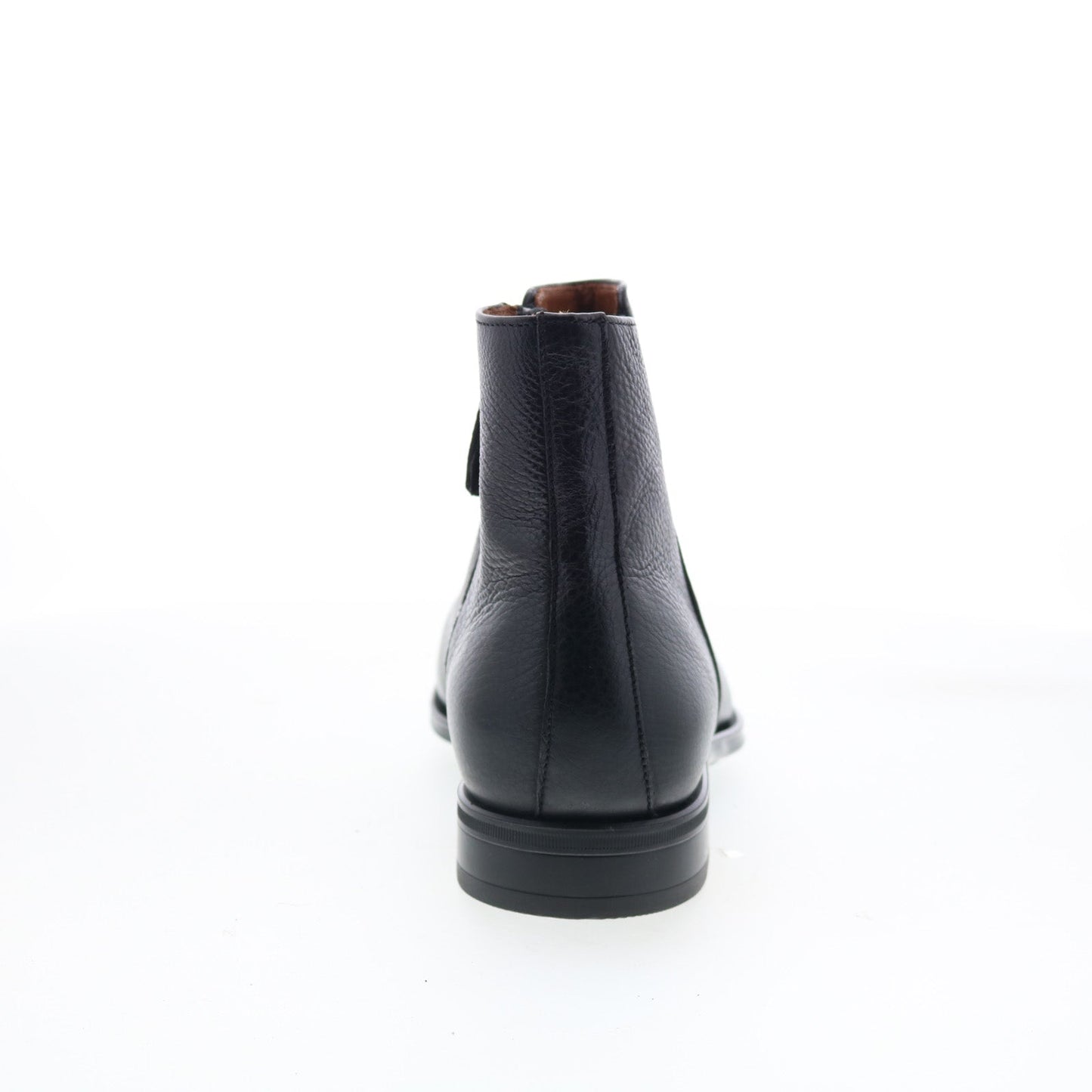 Aquatalia Daniel Waterproof M074201 Mens Black Leather Casual Dress Boots