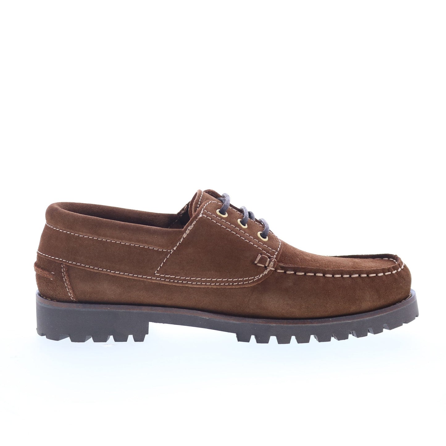 Aquatalia Dax Waterproof M077634 Mens Brown Loafers & Slip Ons Boat Shoes