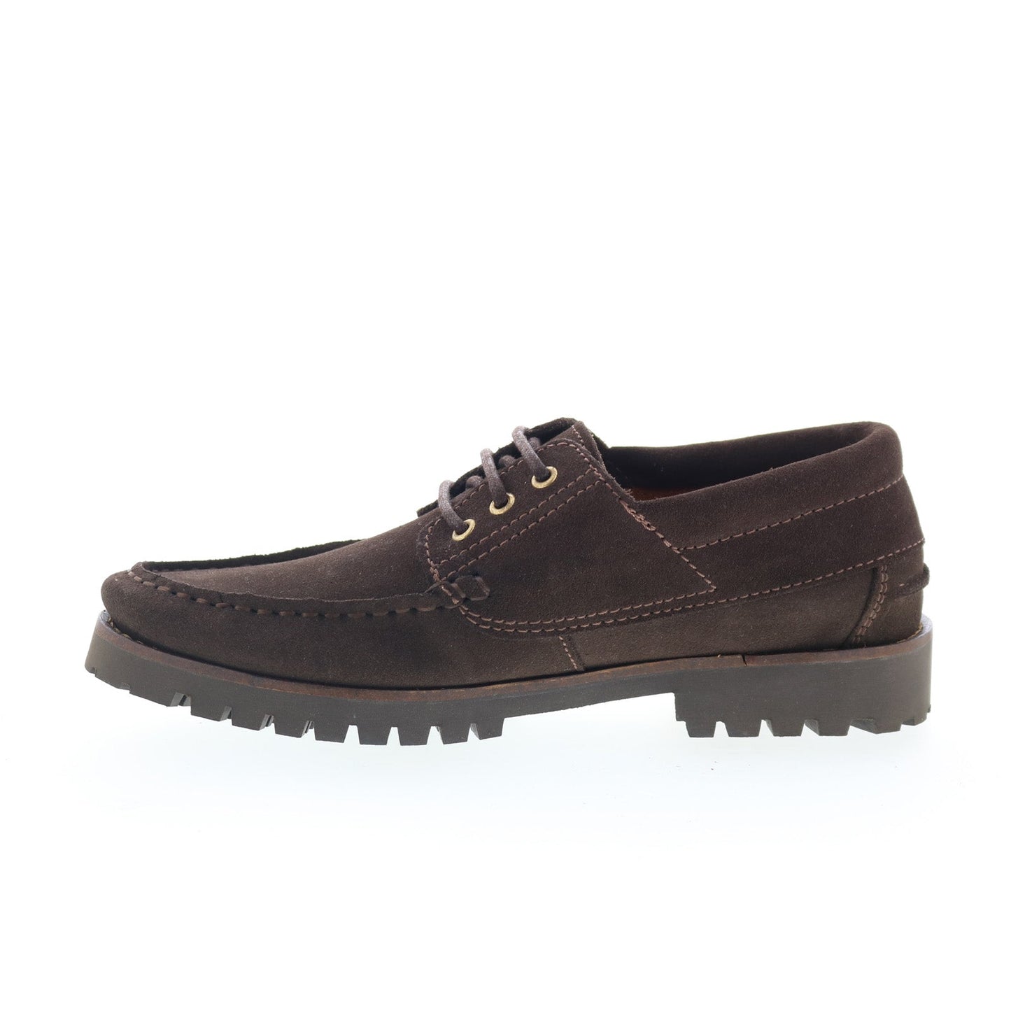 Aquatalia Dax Waterproof M077635 Mens Brown Loafers & Slip Ons Boat Shoes