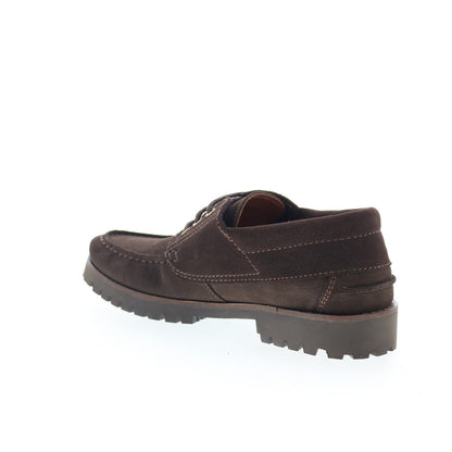 Aquatalia Dax Waterproof M077635 Mens Brown Loafers & Slip Ons Boat Shoes