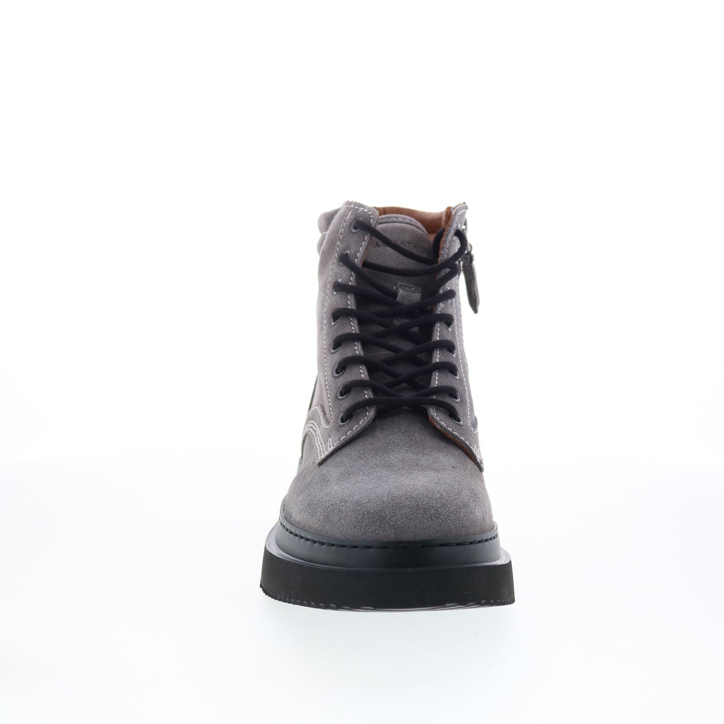 Aquatalia Dante Waterproof M102279 Mens Gray Suede Casual Dress Boots