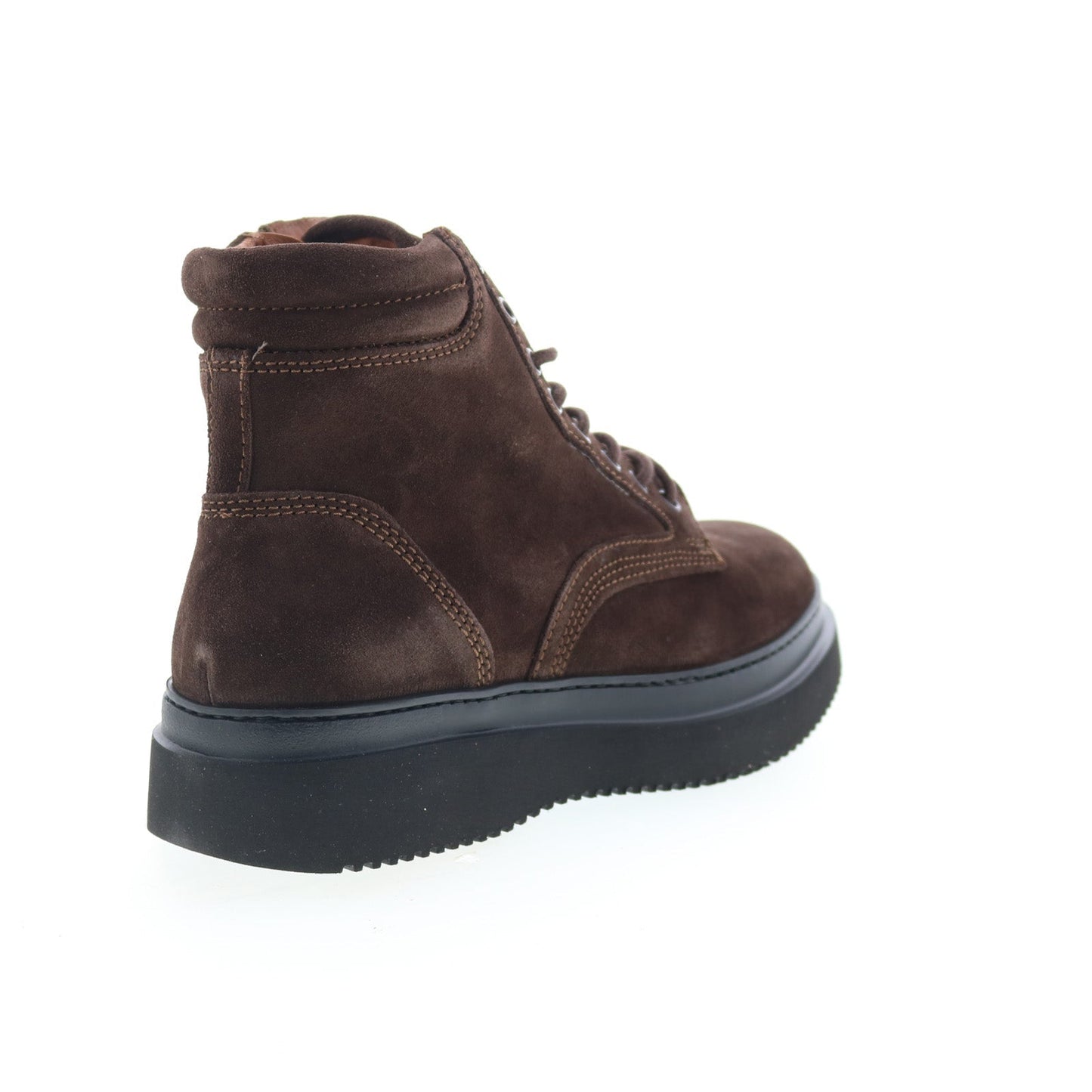Aquatalia Dante Waterproof M102234 Mens Brown Suede Casual Dress Boots