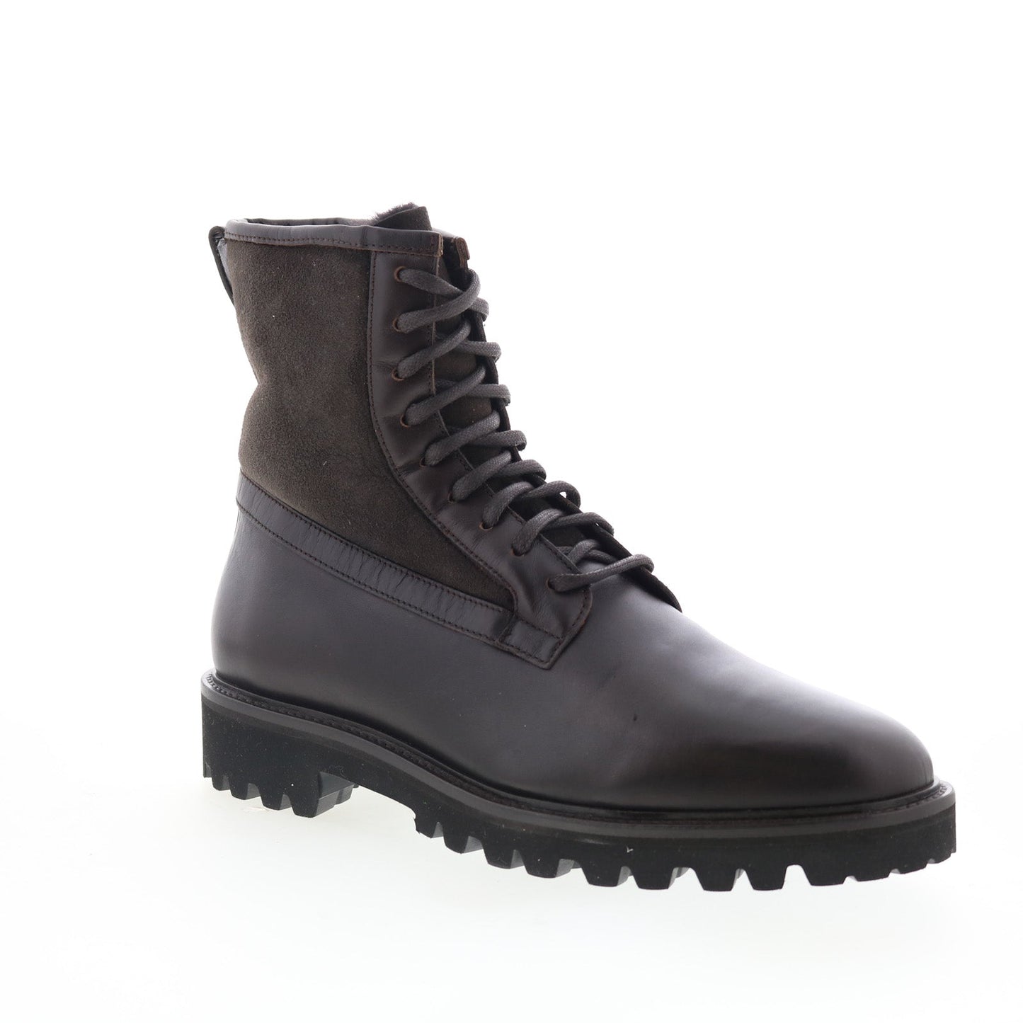 Aquatalia Gitano Waterproof M107434 Mens Brown Leather Casual Dress Boots