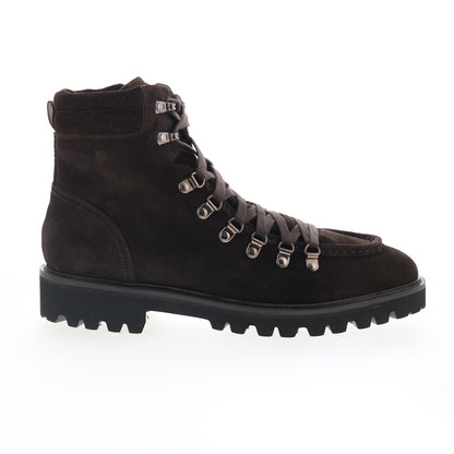 Aquatalia Gustavo Waterproof M1075234 Mens Brown Suede Casual Dress Boots