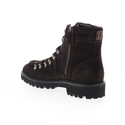 Aquatalia Gustavo Waterproof M1075234 Mens Brown Suede Casual Dress Boots