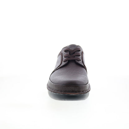 Propet Villager M4070BR Mens Brown Narrow Oxfords & Lace Ups Casual Shoes
