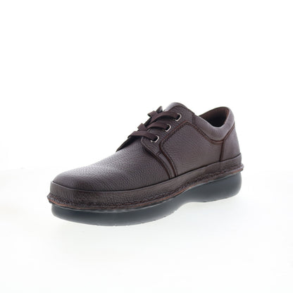 Propet Villager M4070BR Mens Brown Narrow Oxfords & Lace Ups Casual Shoes