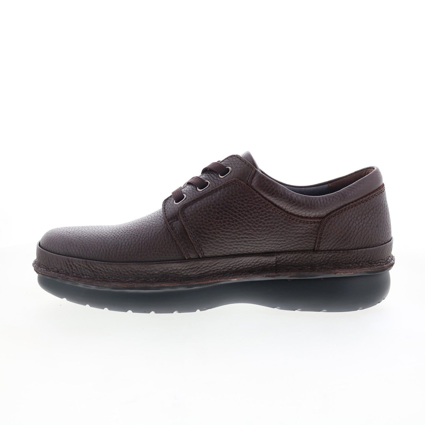 Propet Villager M4070BR Mens Brown Narrow Oxfords & Lace Ups Casual Shoes