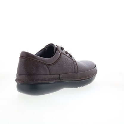 Propet Villager M4070BR Mens Brown Narrow Oxfords & Lace Ups Casual Shoes