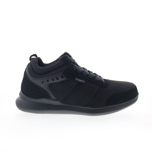 Propet Viator Hi All Mens Black Extra Extra Wide 6E Lifestyle Sneakers Shoes