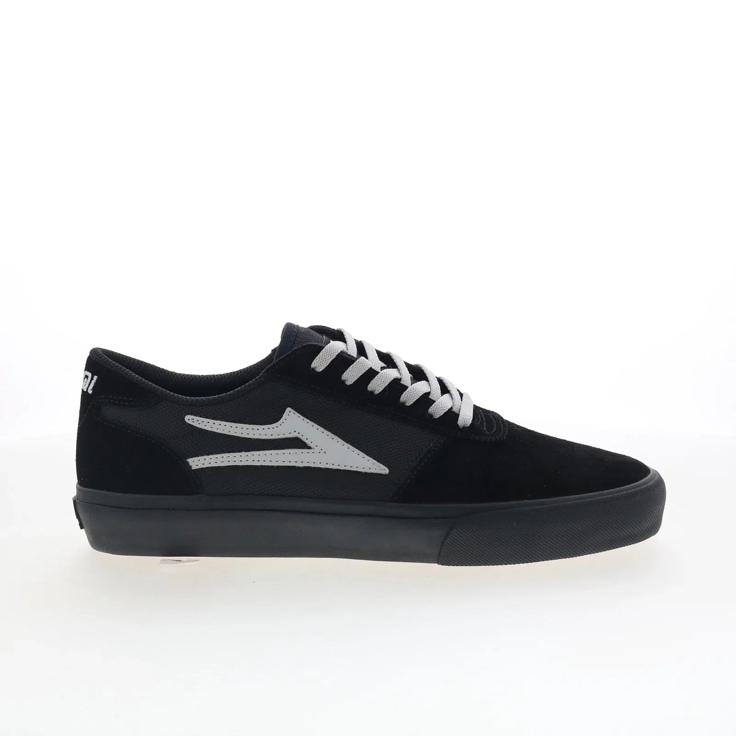 Lakai Manchester Mens Black Suede Lace Up Skate Inspired Sneakers Shoes