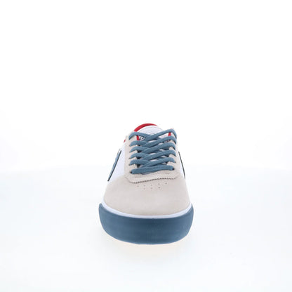 Lakai Manchester Mens White Suede Lace Up Skate Inspired Sneakers Shoes