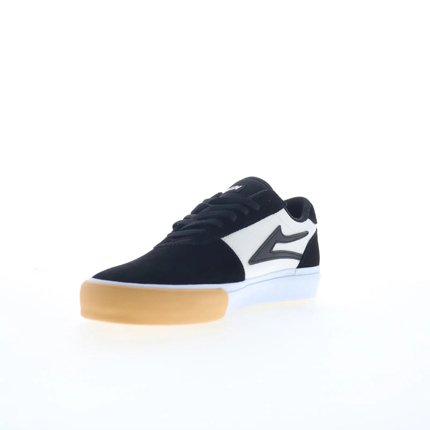 Lakai Manchester Mens Black Suede Lace Up Skate Inspired Sneakers Shoes