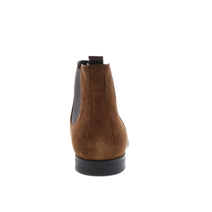 Bruno Magli Billy MB2BILB0 Mens Brown Suede Slip On Chelsea Boots