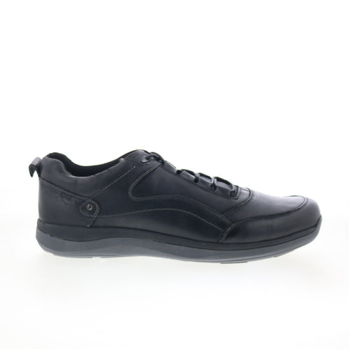 Propet Parson MCA112LBLK Mens Black Leather Lifestyle Sneakers Shoes