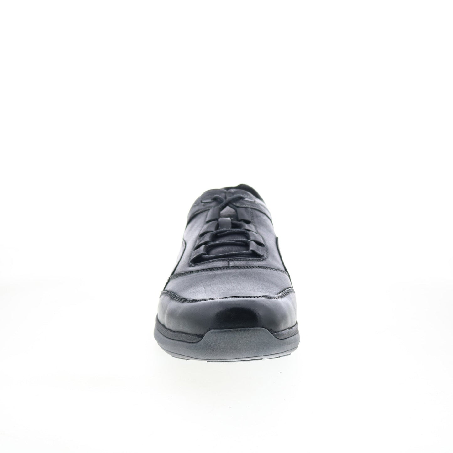 Propet Parson MCA112LBLK Mens Black Leather Lifestyle Sneakers Shoes