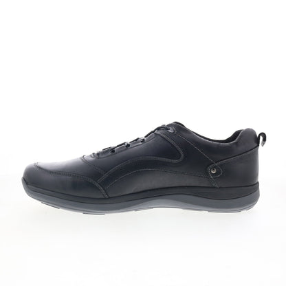 Propet Parson MCA112LBLK Mens Black Leather Lifestyle Sneakers Shoes