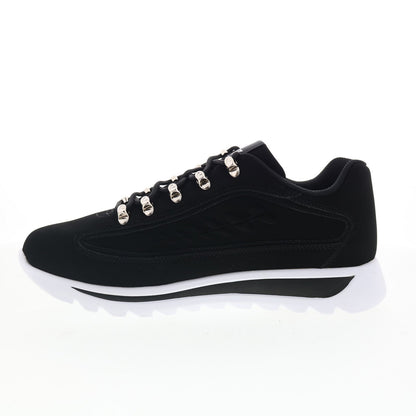 Lugz Comms MCOMSD-060 Mens Black Synthetic Lace up Lifestyle Sneakers Shoes