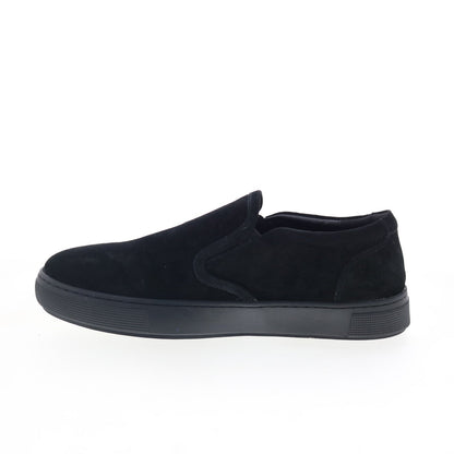 Propet Kip MCX074SBLK Mens Black Extra Wide Suede Lifestyle Sneakers Shoes
