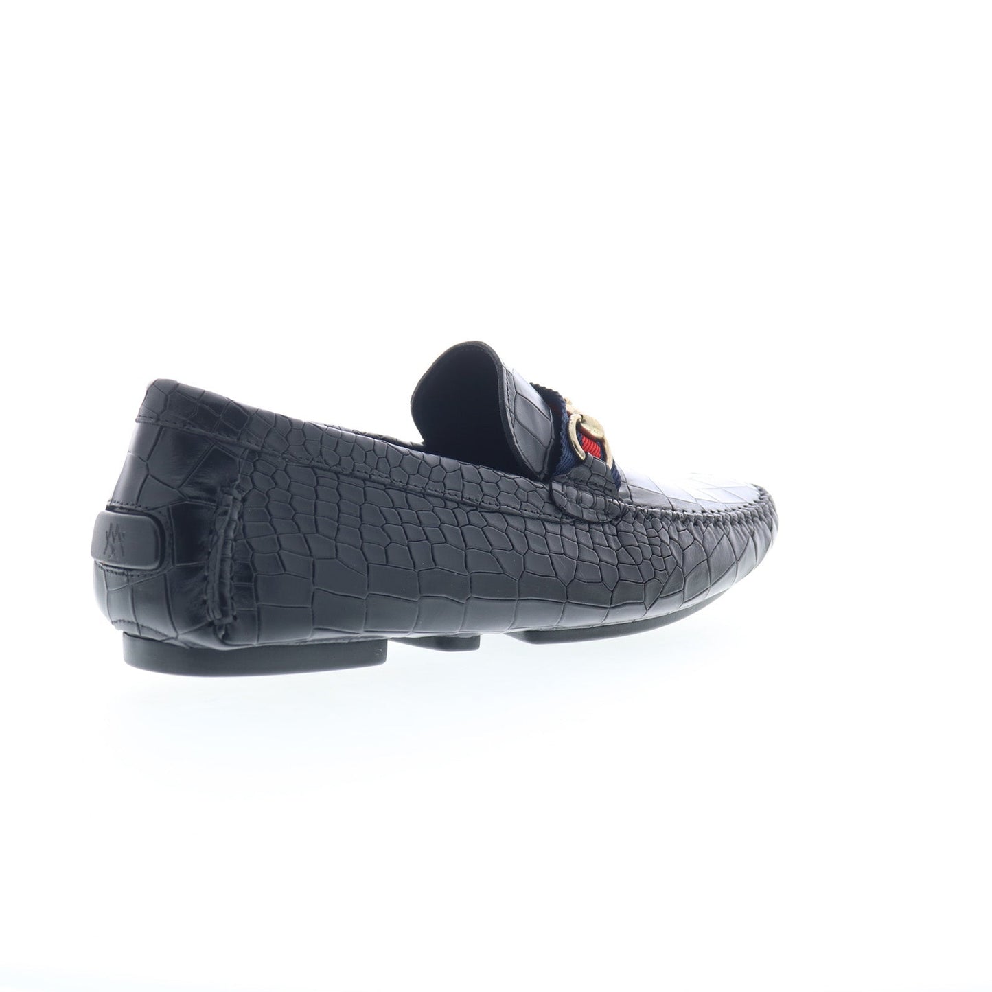 Mezlan Mez244 Mens Black Leather Loafers & Slip Ons Moccasin Shoes