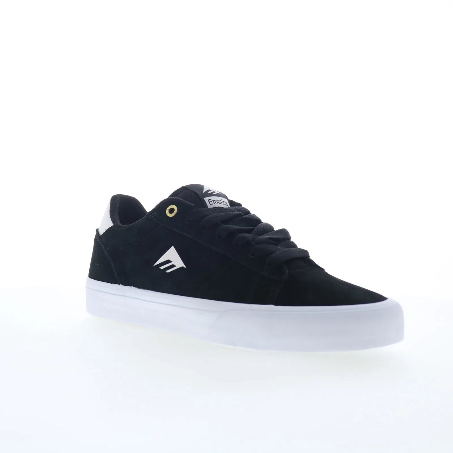 Emerica Moca 6101000160001 Mens Black Suede Skate Inspired Sneakers Shoes