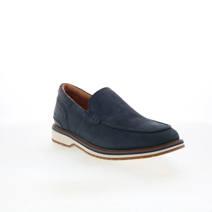 Clarks Monahan Step 26181377 Mens Blue Loafers & Slip Ons Casual Shoes