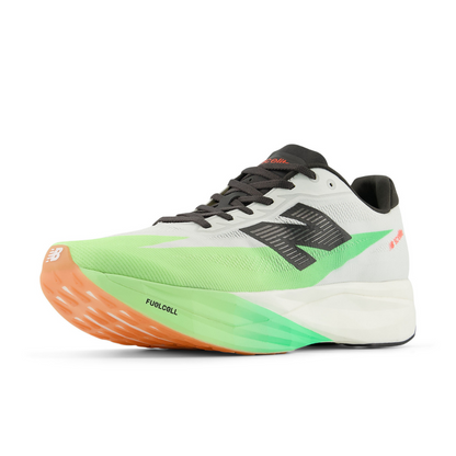 FuelCell SuperComp Elitev5 (D) Men's: White | Lab Green