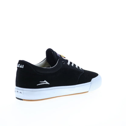Lakai Wilkins MS2240233A00 Mens Black Suede Skate Inspired Sneakers Shoes