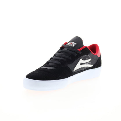 Lakai Cambridge Public Enemy MS4240252A00 Mens Black Skate Sneakers Shoes