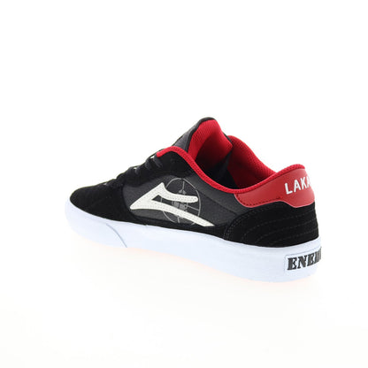 Lakai Cambridge Public Enemy MS4240252A00 Mens Black Skate Sneakers Shoes